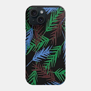 Pattern leaves colorful Phone Case