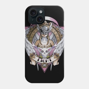 Digimon of light Angewomon - Angel wings - Cat Gatomon Tattoo Phone Case