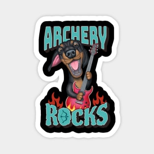 Archery Rocks Magnet