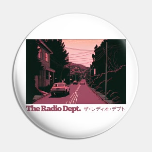 The Radio Dept • • Original Fan Retro Design Pin