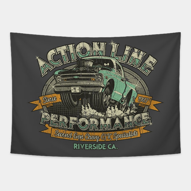 Action Line Performance 1987 Tapestry by JCD666