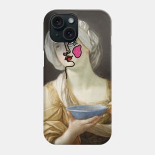 Portrait of a woman Phone Case