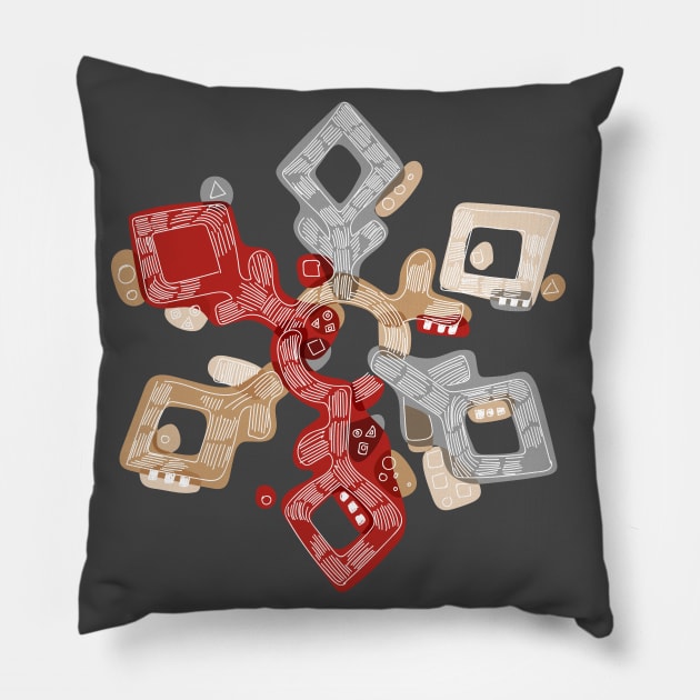 Christmas ornament Pillow by GreenColor