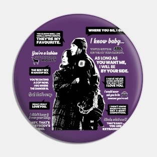 WayHaught Quotes - Wynonna Earp Pin