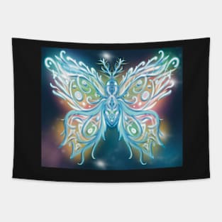 Airbrush Ice Butterfly Tapestry