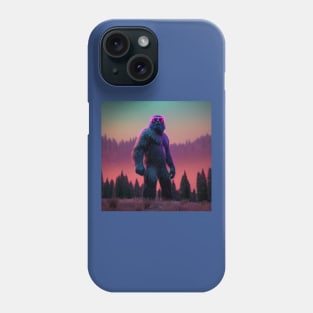 Dope Sasquatch in Nature Phone Case