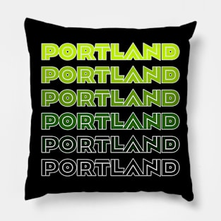 Green Portland (Inline) Pillow