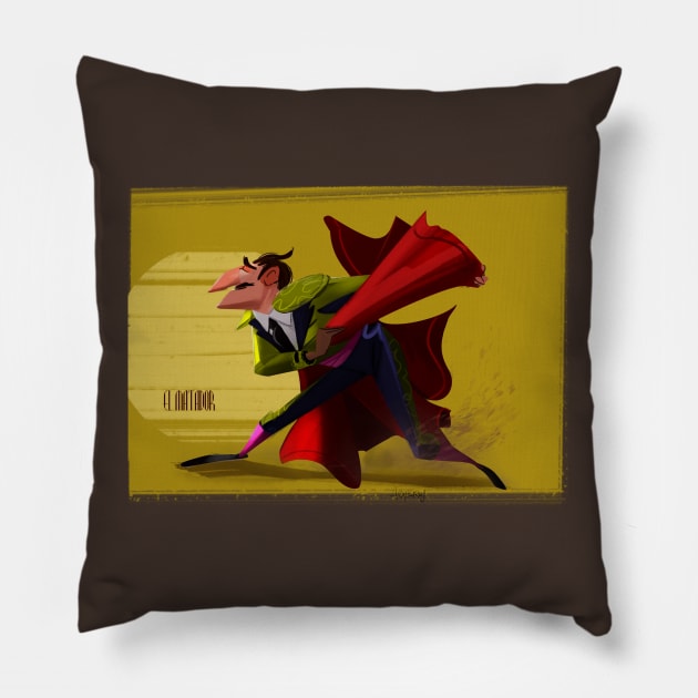 El Matador Pillow by andybarry