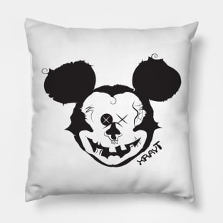 Skull theme park mouse Pillow