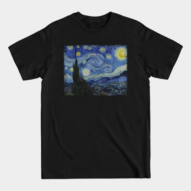 Discover Vincent van Gogh Starry Night - Starry Night - T-Shirt