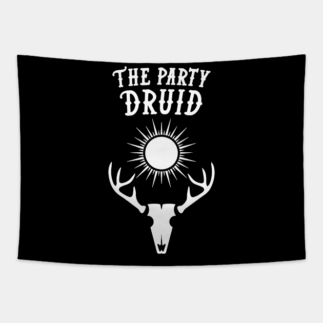 Druid Dungeons and Dragons Team Party Tapestry by HeyListen