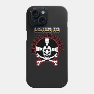 Metal on Vinyl Phone Case