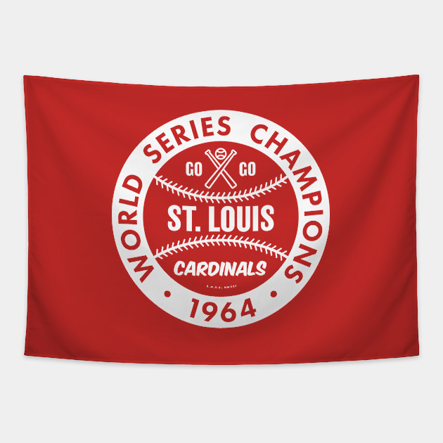 deadmansupplyco St. Louis Cardinals - 1964 World Series Champions T-Shirt