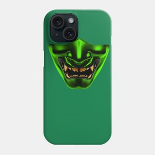 Demon Mask - Green Phone Case