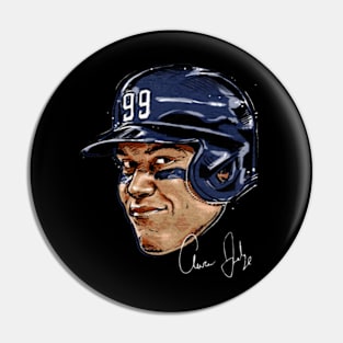 Aaron Judge New York Y Smile Pin