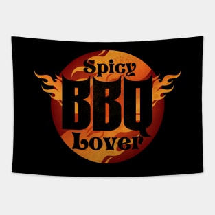 Spicy BBQ Love Tapestry