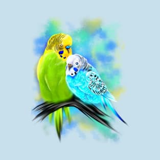 Budgie couple T-Shirt