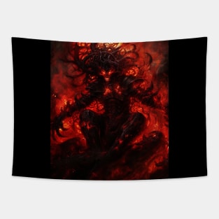 Unbegotten Deity of Fire Tapestry