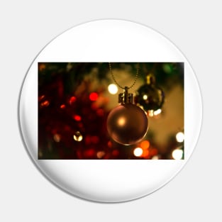 Christmas tree and baubles Pin