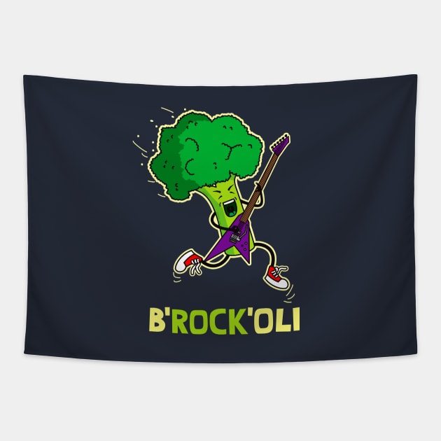 B'ROCK'OLI Tapestry by hyperactive