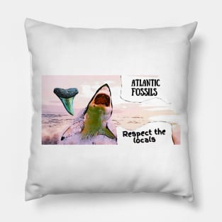 Respect the Locals Shark Pillow