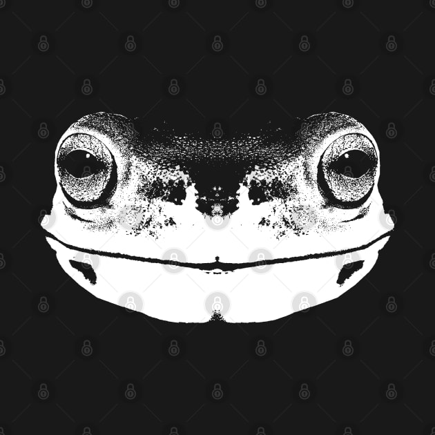 Frog Face by R LANG GRAPHICS