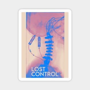 Lost Control (Pink&Blue) Magnet