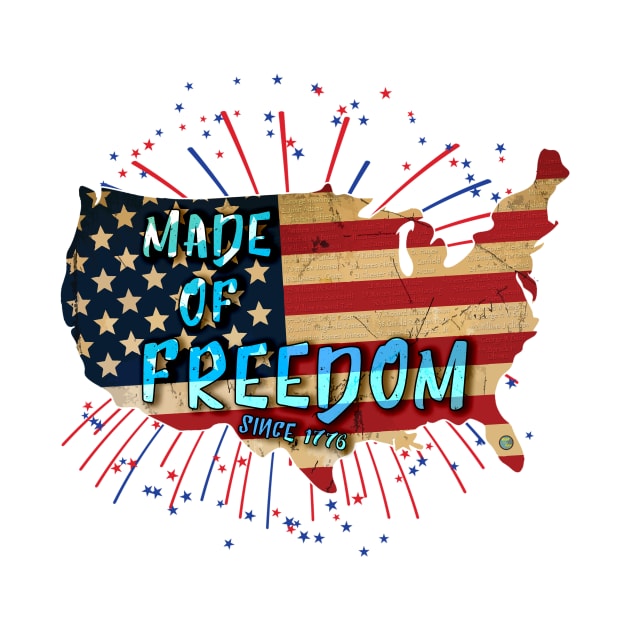 Freedom Tee by bumfromthebay