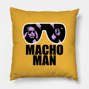 macho man randy savage Crimson Pillow