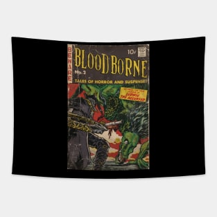 Bloodborne comic cover Tapestry