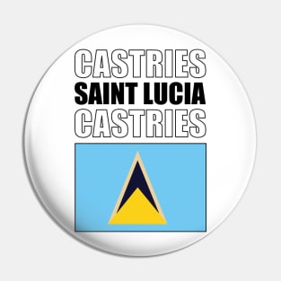 Flag of Saint Lucia Pin