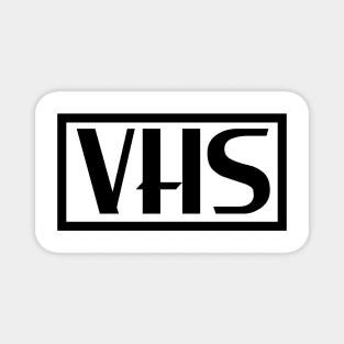 VHS logo Magnet