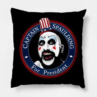 Captain Spaulding Horror Icon Pillow