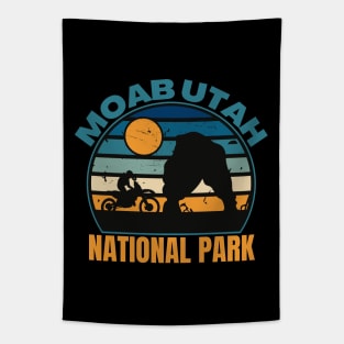 Retro Moab Utah Tapestry