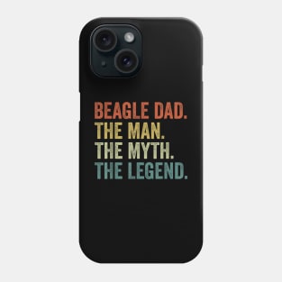 Men's Vintage Dog Dad Man Myth Legend s Phone Case