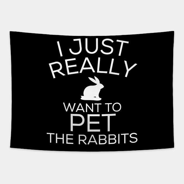 Rabbits hares Tapestry by ShirtyLife