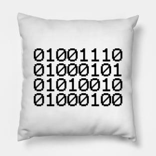 BINARY NERD Pillow