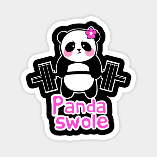 Panda Swole Magnet