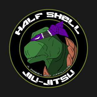 Half Shell BJJ - Purple T-Shirt