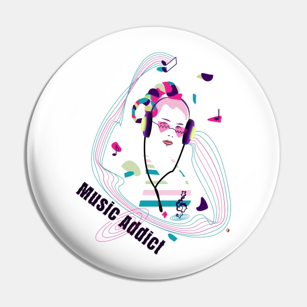 Music Addict - music heals us Pin by fraga-ro