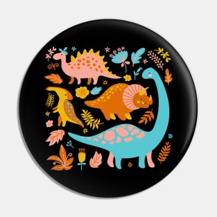 dino grunge collection Pin