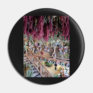 Hanging Flower Witchy Shop Photography Pin