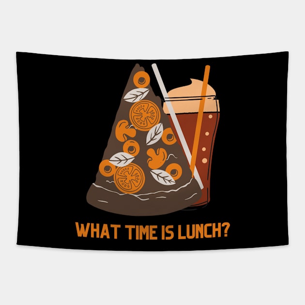 What Time Is Lunch? Tapestry by nathalieaynie