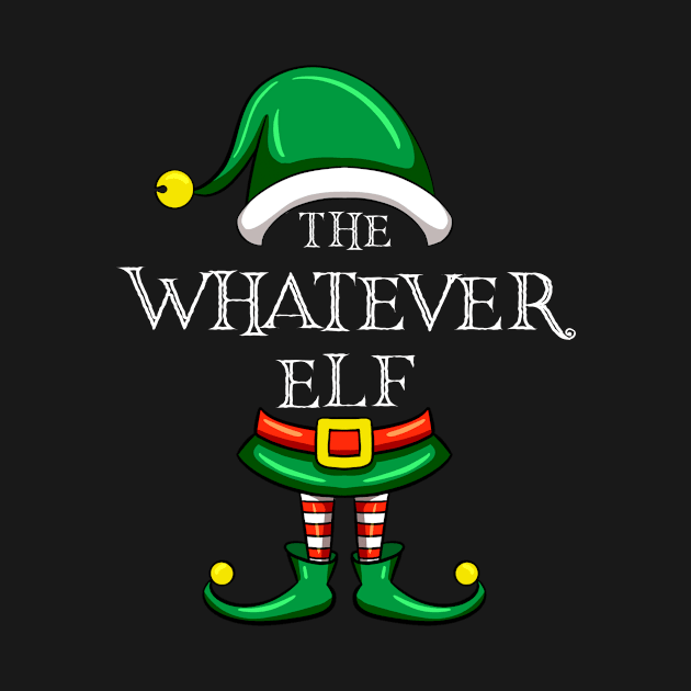 The Whatever Elf Matching Family Christmas Pajama by Maica