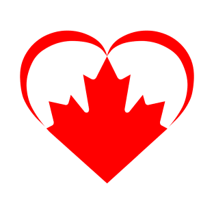 Small Canada Heart T-Shirt