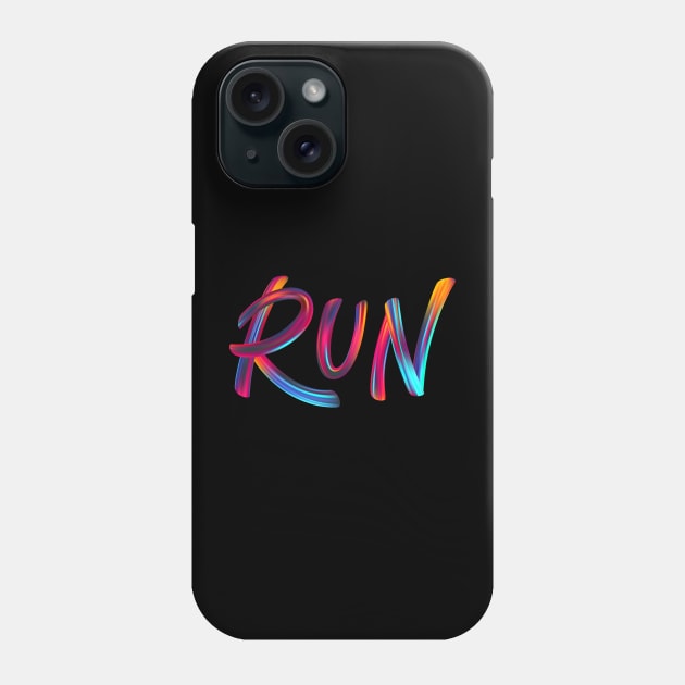 Run Tee Chicago Marathon Collection Phone Case by ThreadsVerse