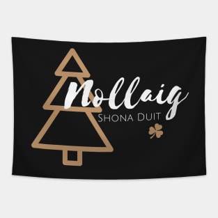 Irish Christmas Greeting Tapestry