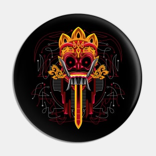 barong head mask Pin