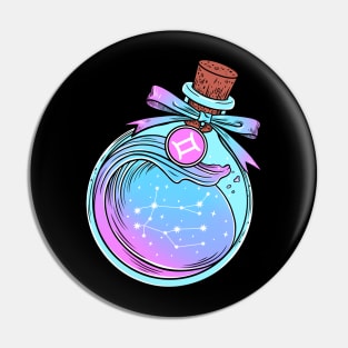 Zodiac Potion. Gemini Pin