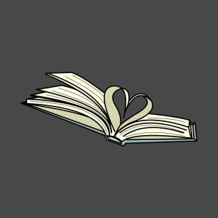 Book Heart T-Shirt